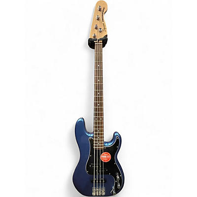 Used Squier Precision Bass Lake Placid Blue Electric Bass Guitar