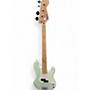 Used Squier Precision Bass Mint Green Electric Bass Guitar Mint Green