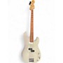 Used Squier Precision Bass Olympic White Electric Bass Guitar Olympic White