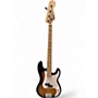 Used Squier Precision Bass SUNBURST Electric Bass Guitar SUNBURST