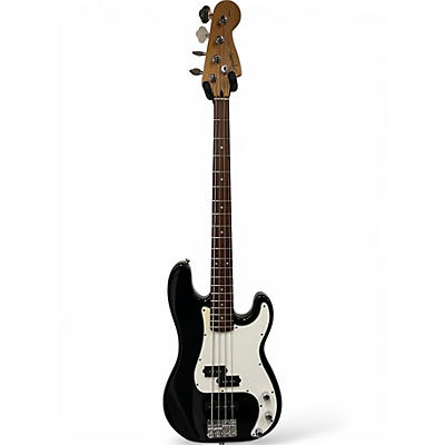 Used Squier Precision Bass Special Black Electric Bass Guitar
