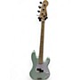 Used Squier Precision Bass Surf Green Electric Bass Guitar Surf Green