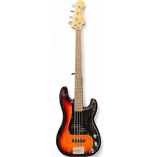 Used Squier Precision Bass Tobacco Sunburst Electric Bass Guitar Tobacco Sunburst
