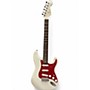 Used Squier Pro Tone Stratocaster Olympic White Solid Body Electric Guitar Olympic White