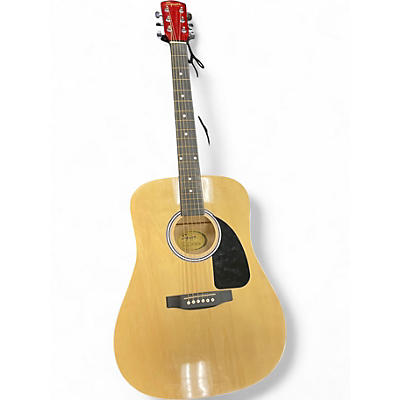 Used Squier SA 150 Natural Acoustic Guitar