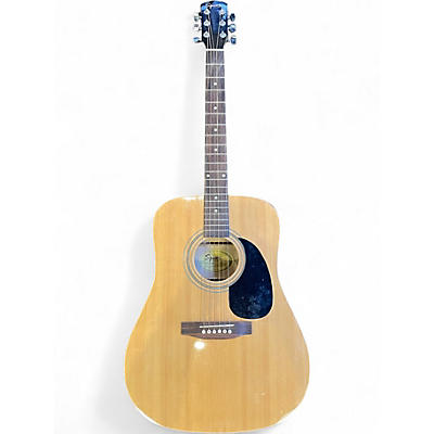 Used Squier SA-50 Natural Acoustic Guitar