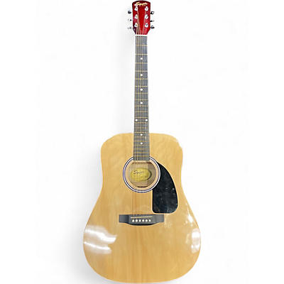 Used Squier SA150 Natural Acoustic Guitar