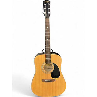 Used Squier SA50 Natural Acoustic Guitar