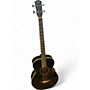 Used Squier SB-31 Black  Acoustic Bass Guitar Black