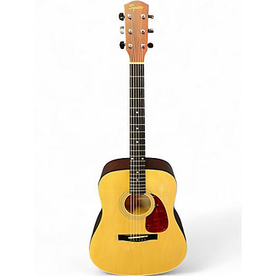 Used Squier SD-6 Natural Acoustic Guitar