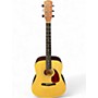 Used Squier SD-6 Natural Acoustic Guitar Natural