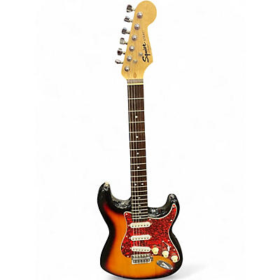 Used Squier SE Standard Stratocaster 2 Color Sunburst Solid Body Electric Guitar