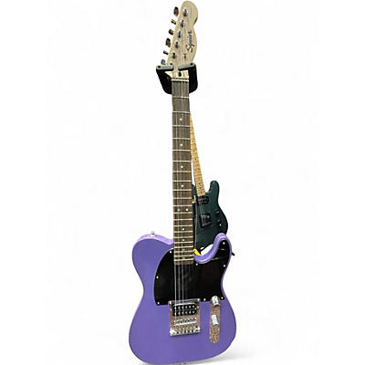 Used Squier SONIC ESQUIRE H Purple Solid Body Electric Guitar