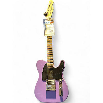 Used Squier SONIC ESQUIRE Purple Solid Body Electric Guitar