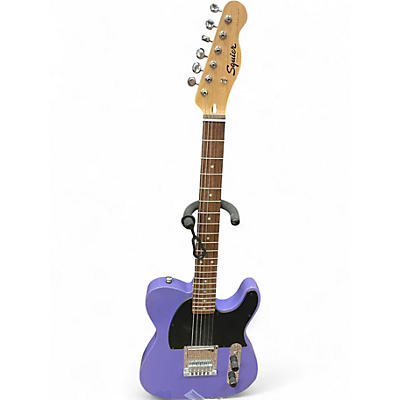 Used Squier SONIC ESQUIRE Purple Solid Body Electric Guitar
