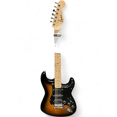 Used Squier SONIC HSS STRATOCASTER Sunburst Solid Body Electric Guitar