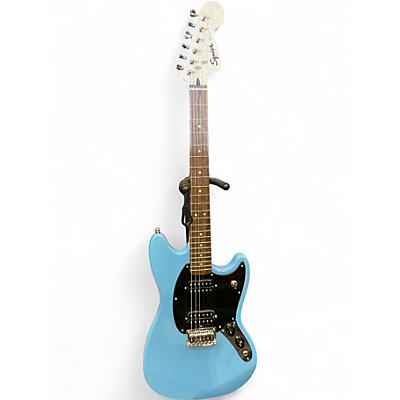 Used Squier SONIC MUSTANG Blue Solid Body Electric Guitar