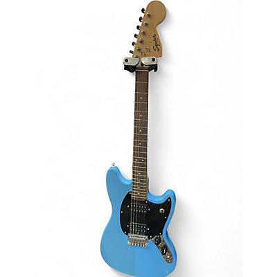 Used Squier SONIC MUSTANG CALIFORNIA BLUE Solid Body Electric Guitar