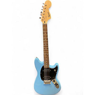 Used Squier SONIC MUSTANG CALIFORNIA BLUE Solid Body Electric Guitar