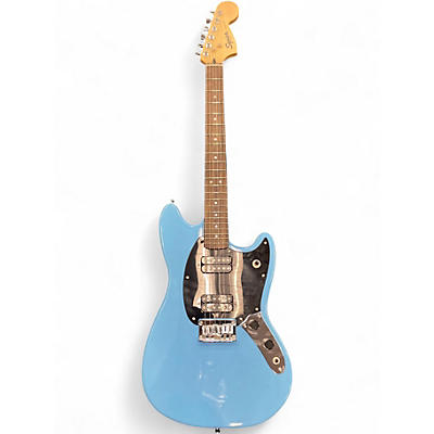 Used Squier SONIC Mustang HH Blue Solid Body Electric Guitar