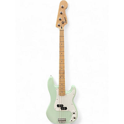 Used Squier SONIC PRECISION Surf Green Electric Bass Guitar