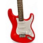 Used Squier SONIC RED Solid Body Electric Guitar RED