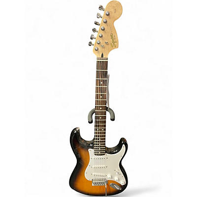 Used Squier SONIC STRATOCASTER 2 Color Sunburst Solid Body Electric Guitar