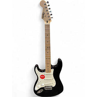 Used Squier SONIC STRATOCASTER BLACK Electric Guitar