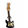 Used Squier SONIC STRATOCASTER Black Solid Body Electric Guitar Black