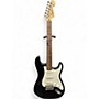 Used Squier SONIC STRATOCASTER Black Solid Body Electric Guitar Black