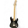 Used Squier SONIC STRATOCASTER Black Solid Body Electric Guitar Black