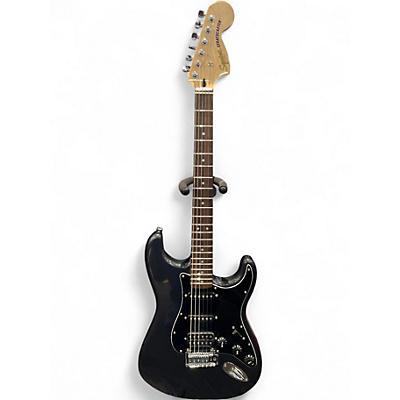 Used Squier SONIC STRATOCASTER HSS BLACK Solid Body Electric Guitar