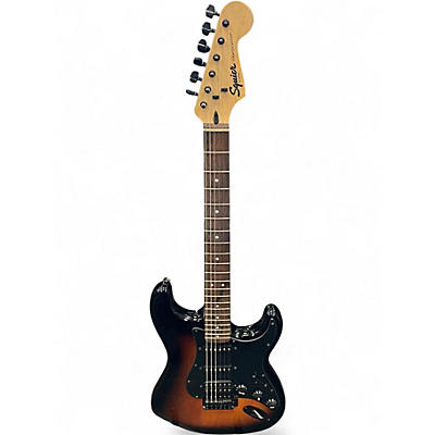 Used Squier SONIC STRATOCASTER HSS SUNBURST Acoustic Electric Guitar