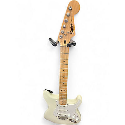 Used Squier SONIC STRATOCASTER Olympic White Solid Body Electric Guitar