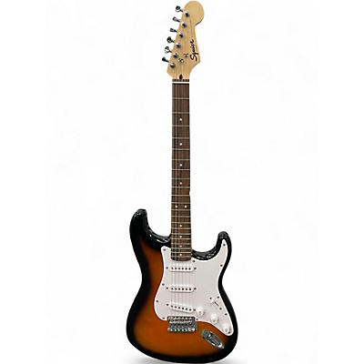 Used Squier SONIC STRATOCASTER SUNBURST Solid Body Electric Guitar