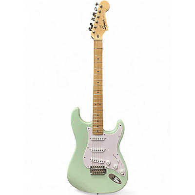 Used Squier SONIC STRATOCASTER Seafoam Green Solid Body Electric Guitar