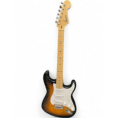 Used Squier SONIC STRATOCASTER Sunburst Solid Body Electric Guitar