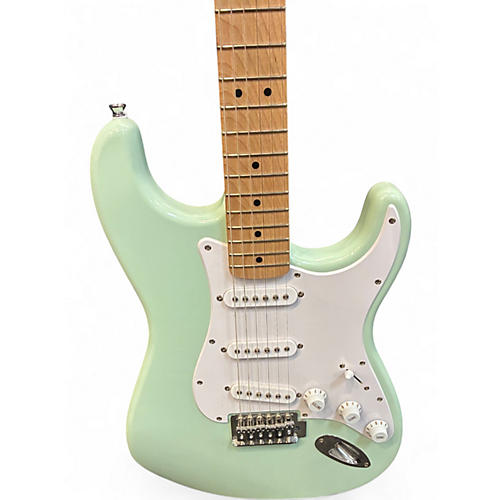 Used Squier SONIC STRATOCASTER Surf Green Solid Body Electric Guitar Surf Green