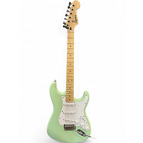 Used Squier SONIC STRATOCASTER Surf Green Solid Body Electric Guitar Surf Green