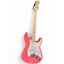 Used Squier SONIC STRATOCASTER TAHITIAN CORAL Solid Body Electric Guitar TAHITIAN CORAL