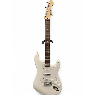 Used Squier SONIC STRATOCASTER WHITE Solid Body Electric Guitar