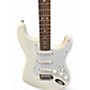 Used Squier SONIC STRATOCASTER White Solid Body Electric Guitar White