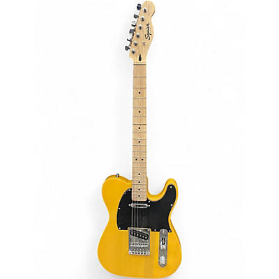 Used Squier SONIC TELECASTER BLONDE Solid Body Electric Guitar