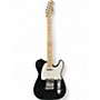 Used Squier SONIC TELECASTER Black Solid Body Electric Guitar Black