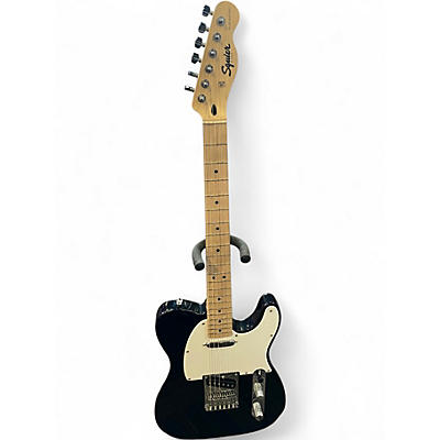 Used Squier SONIC TELECASTER Black Solid Body Electric Guitar