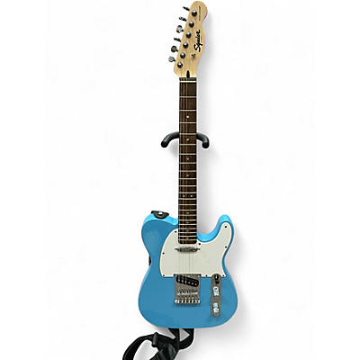 Used Squier SONIC TELECASTER Royal Blue Solid Body Electric Guitar