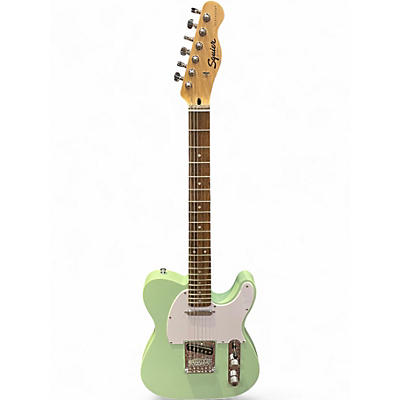 Used Squier SONIC TELECASTER Seafoam Green Solid Body Electric Guitar
