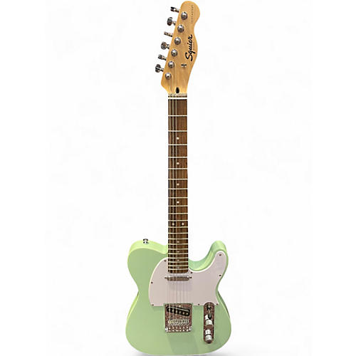 Used Squier SONIC TELECASTER Seafoam Green Solid Body Electric Guitar Seafoam Green