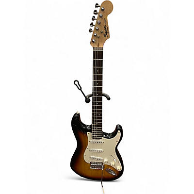 Used Squier SONIC Tobacco Sunburst Solid Body Electric Guitar