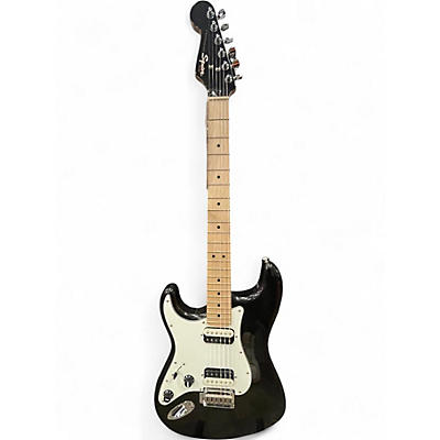 Used Squier SQUIER LEFT HANDED CONTEMPORY STRAT HH  Metallic Black Electric Guitar